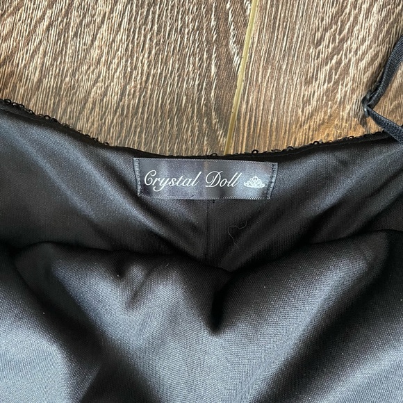 Black sequin dress (Small) - Picture 7 of 8